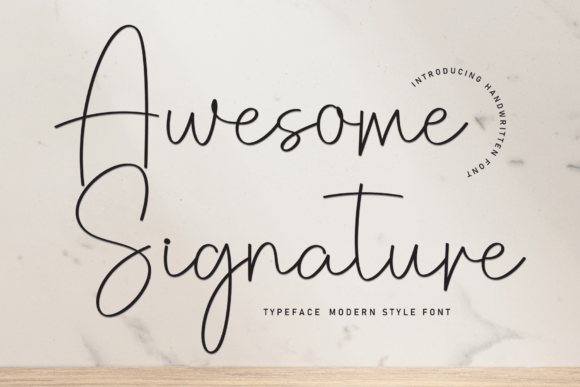 Awesome Signature: The Font That Elevates Your Brand Identity