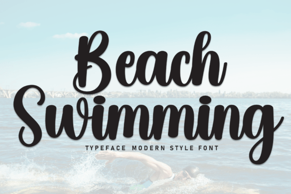 Beach Swimming Font: A Designer's Take on Handwritten Web Typography