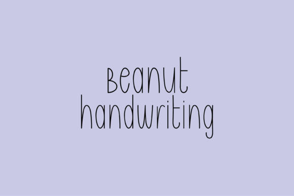 Beanut: The Handwritten Font That Boosts Campaign Clarity