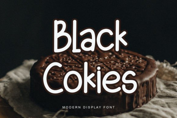 Black Cokies: A Friendly Handwritten Font for Editorial Design