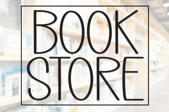 Book Store Font: A Friendly Typeface for Small Business Branding
