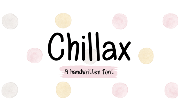 Chillax: A Handwritten Font for Modern Web Design