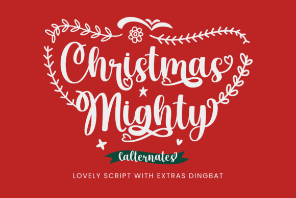 Christmas Mighty: A Handwritten Typeface for Web Design