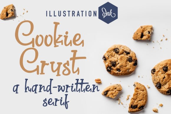 Cookie Crust: A Handwritten Typeface for Modern Web Design