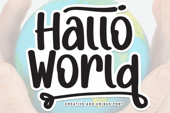 Designing with Hallo World: A Timeless Handwritten Font for Branding