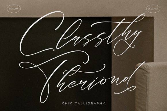 Elevate Editorial Design with Classthy Theriond Typeface