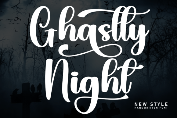 Ghastly Night: The Handwritten Font That Elevates Campaigns