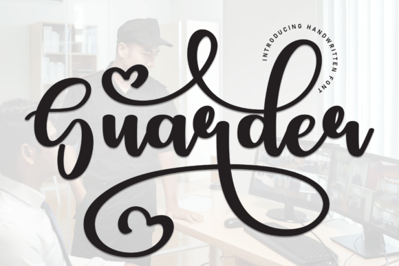 Guarder Font: A Handwritten Typeface for Makers
