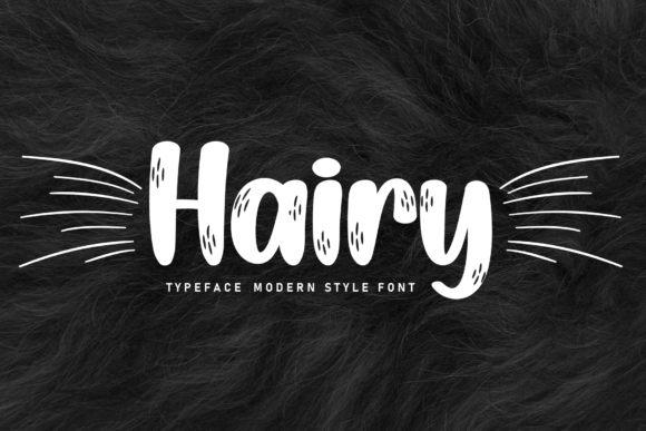 Hairy Font: A Handwritten Typeface for Memorable Brands
