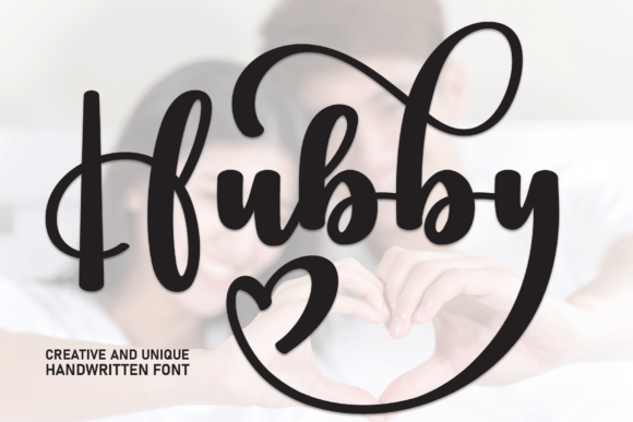 Hubby: A Sweet Handwritten Font for Web Headers