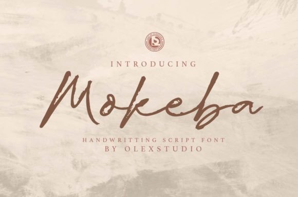 Mokeba Font: The Perfect Handwritten Typeface for Crafters