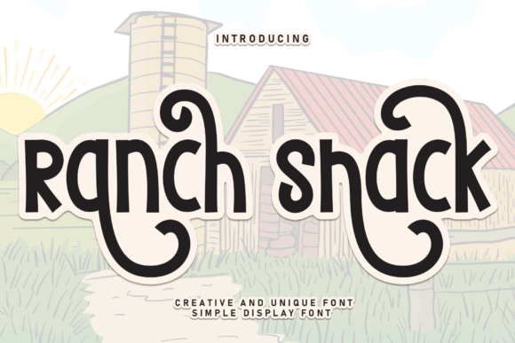 Ranch Shack: A Handwritten Typeface for Editorial Design