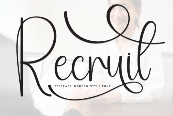 Recruit Font: The Friendly Typeface for Clear Campaigns