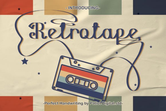 Retro Tape Font Review: A Digital Designer's Take