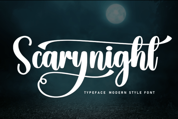 Scarynight: A Handwritten Typeface for Modern Web Design