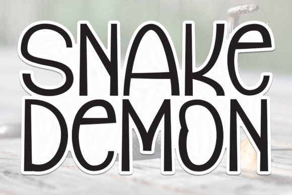 Snake Demon: The Friendly Font That Upgrades Your Brand