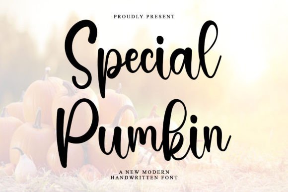 Special Pumkin: A Handwritten Font for Polished Branding