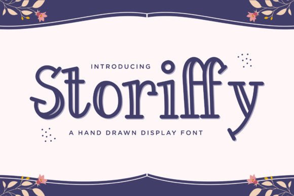 Storiffy: A Hand-Drawn Typeface for Editorial Storytelling