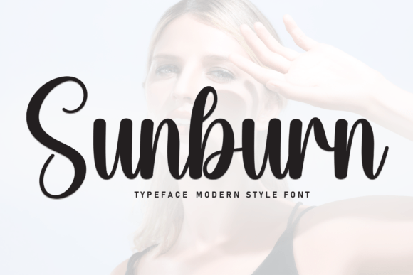 Sunburn: A Handwritten Typeface for Modern Editorial Design