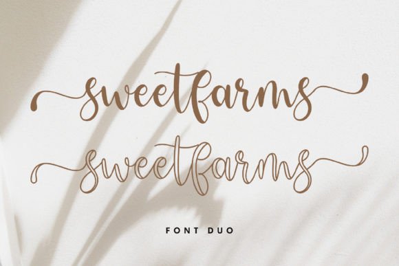 Sweetfarms: A Seductive Typeface for Editorial Design