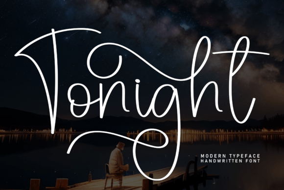 Tonight: A Modern Handwritten Font for Editorial Design